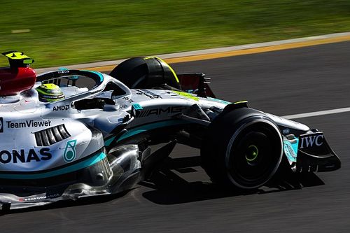 Hamilton, frustrado con el W13: "Haces cambios y no parece querer mejorar"
