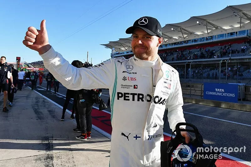 Valtteri Bottas, Mercedes AMG W10, viert pole in Austin