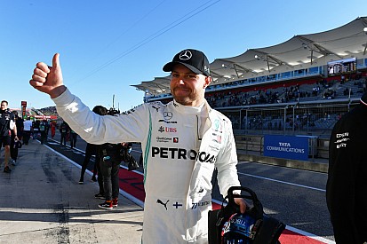 Bottas apura sus opciones y sorprende con la pole en Austin