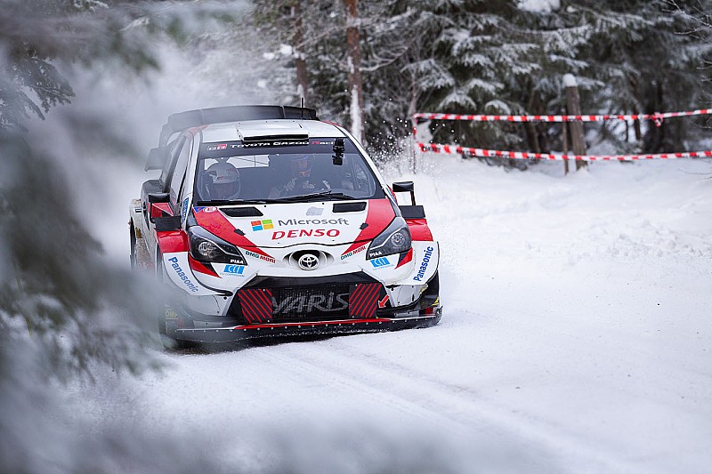 Svezia, Shakedown 1: tris Toyota con Rovanpera in vetta