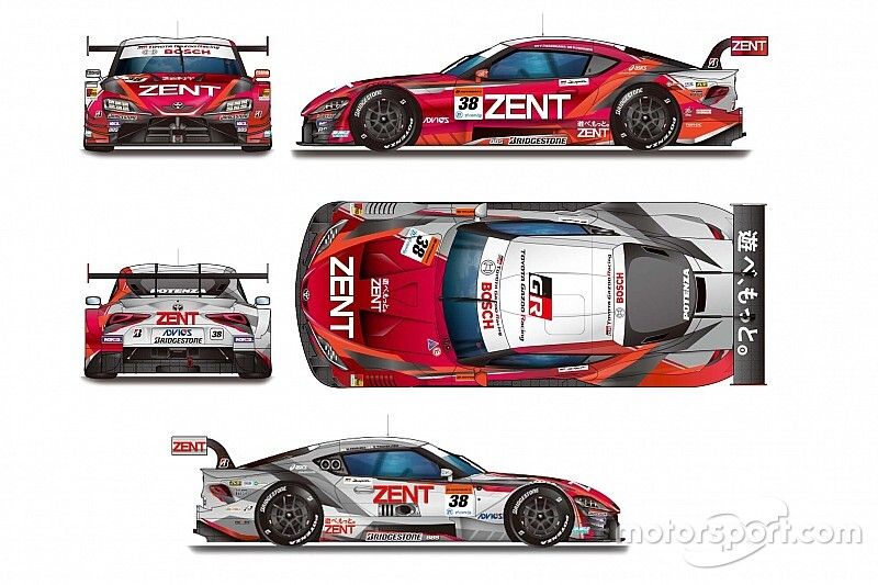 ZENT CERUMOがスーパーGTの2020年カラーリング発表。「Supra is Back」を具現化