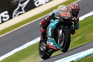 Quartararo to sit out FP2 after heavy crash