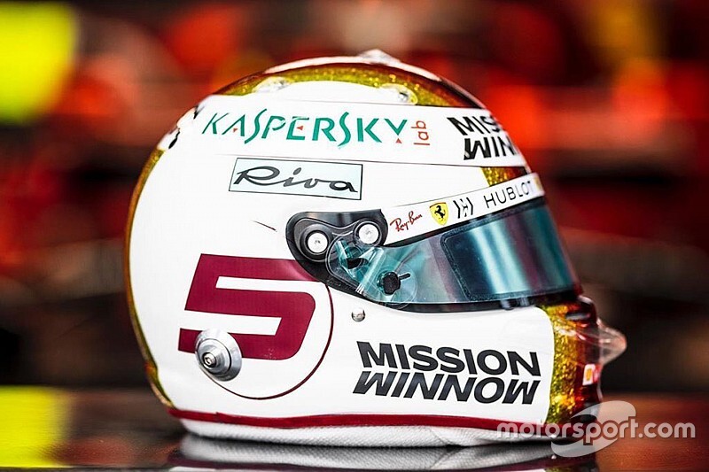 Vettel különleges sisakfestése a Brazil Nagydíjon