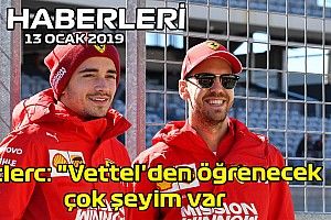 Video: Leclerc: "Vettel'den öğrenecek çok şeyim var" - 13 Ocak 2020 F1 Haberleri