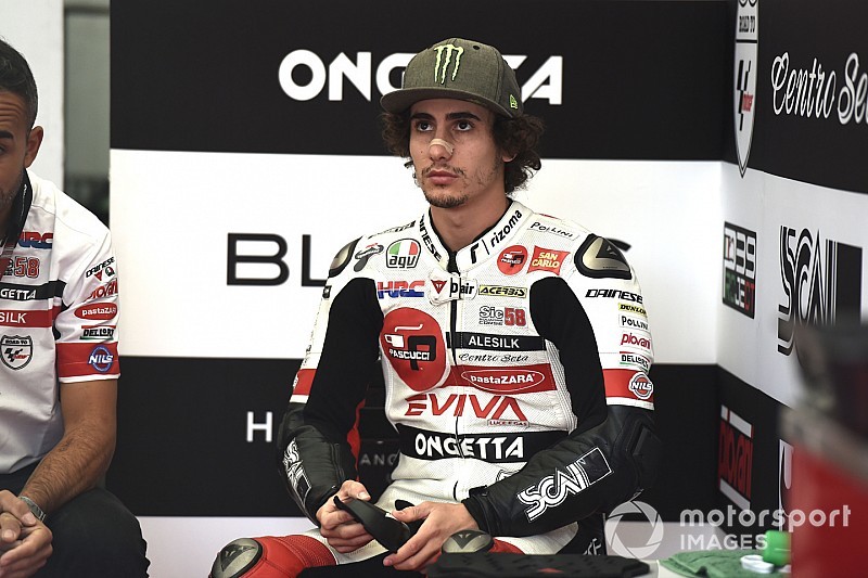 Una vertebra fratturata ferma Antonelli per i prossimi 2 GP. Di Giannantonio invece è ok