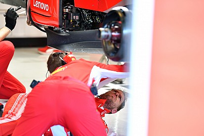 Vettel suffers damage setback in Abu Dhabi test