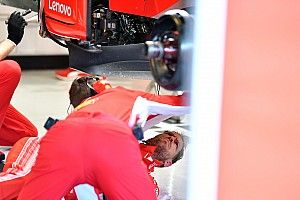 Vettel suffers damage setback in Abu Dhabi test