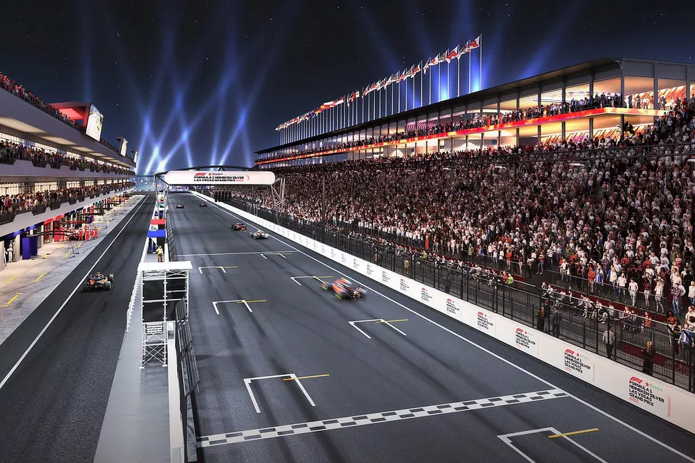 Las Vegas GP rendering