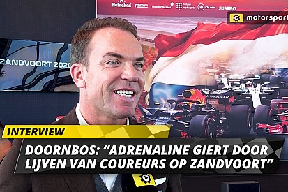 Doornbos: "Adrenaline giert door lijven F1-coureurs op Zandvoort"