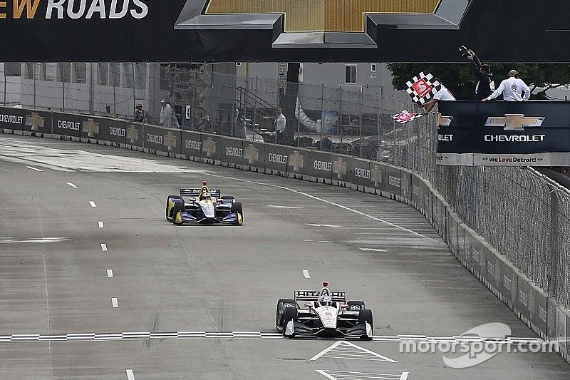 Newgarden vence a Rossi y Penske gana tres al hilo en IndyCar