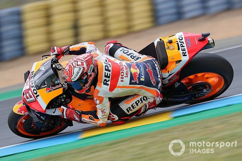 Marquez na pole position