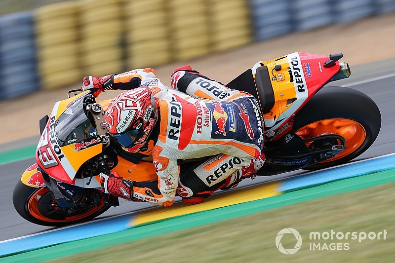 Marquez na pole position