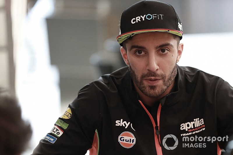 Aprilia, Iannone: "Siamo altalenanti perché ogni weekend proviamo cose diverse"