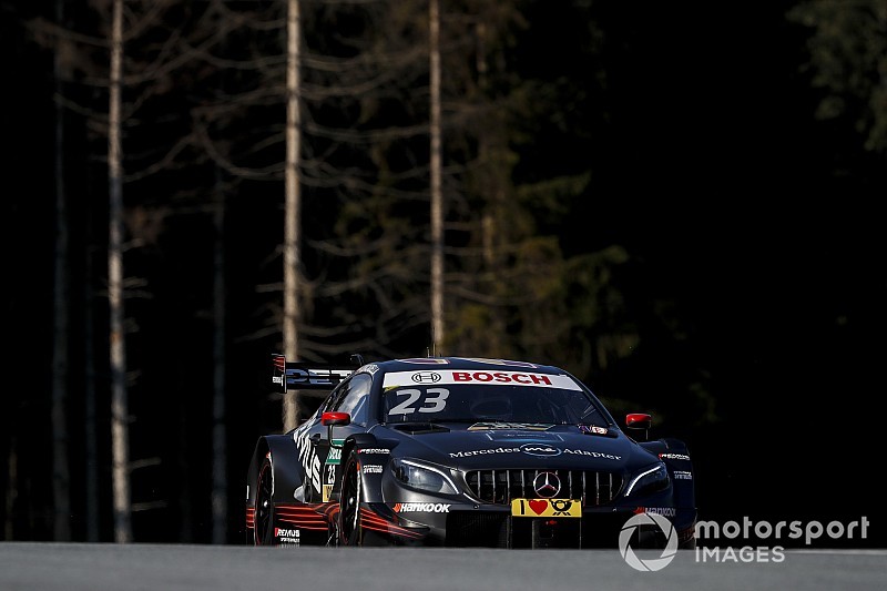 Pole de Juncadella bajo la lluvia en el Red Bull Ring