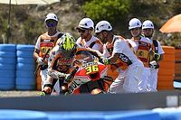 Mir es el piloto que m&aacute;s se ha ca&iacute;do en todas las categor&iacute;as del Mundial 2023