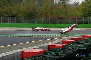 Formula Regional-coureur gelanceerd bij zware crash op Monza