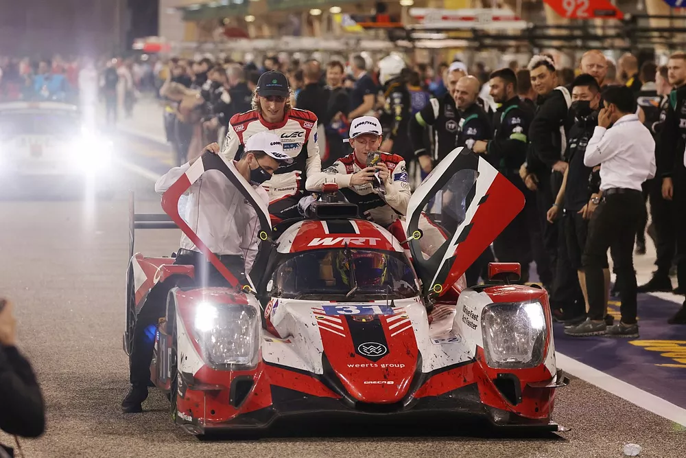 P2 Winner, #31 Team WRT Oreca 07 - Gibson: Robin Frijns, Ferdinand Habsburg-Lothringen, Charles Milesi