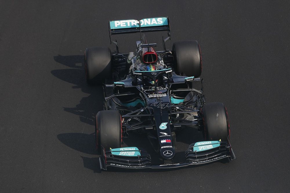 Hamilton: "No answer" to Verstappen F1 pace in Abu Dhabi qualifying