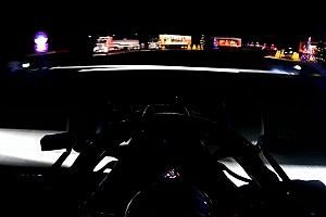 VIDEO: la vuelta nocturna de Mercedes en Silverstone para Navidad