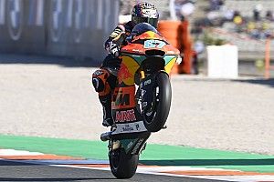 Hasil Moto2 Valencia: Drama Red Flag Antar Remy Gardner Juara Dunia