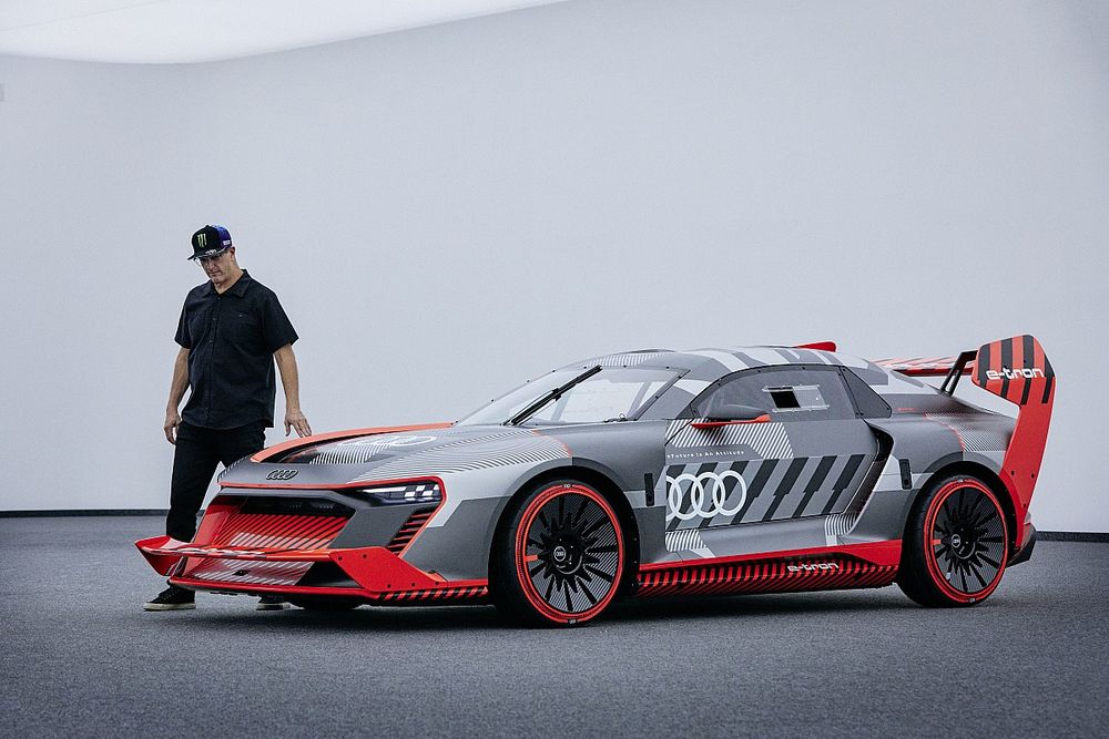 Audi bouwt spectaculaire S1 e-tron Quattro Hoonitron voor Ken Block