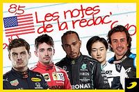 Les notes du Grand Prix des États-Unis 2021