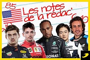 Les notes du Grand Prix des États-Unis 2021