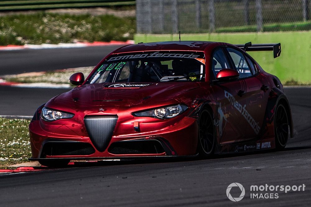 Mario Ferraris, Stefano Coletti, Romeo Ferraris, Alfa Romeo Giulia ETCR