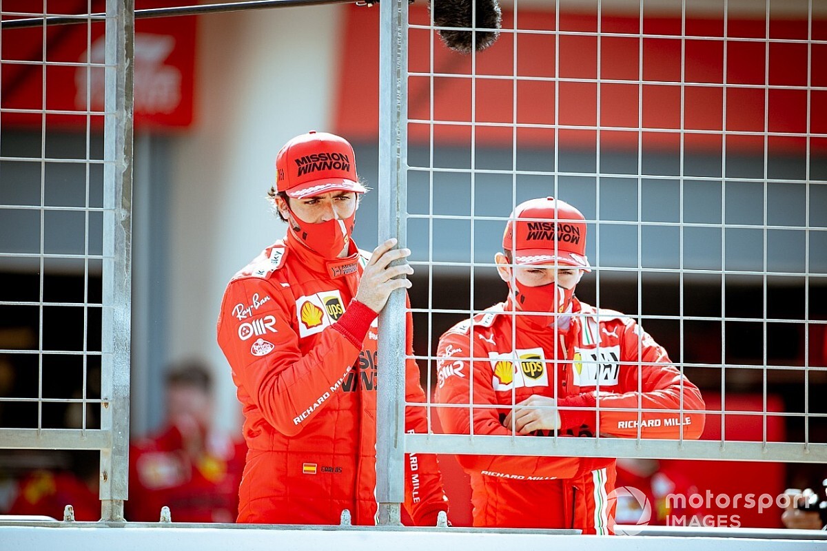 Leclerc elogia la contribución de Sainz a Ferrari F1