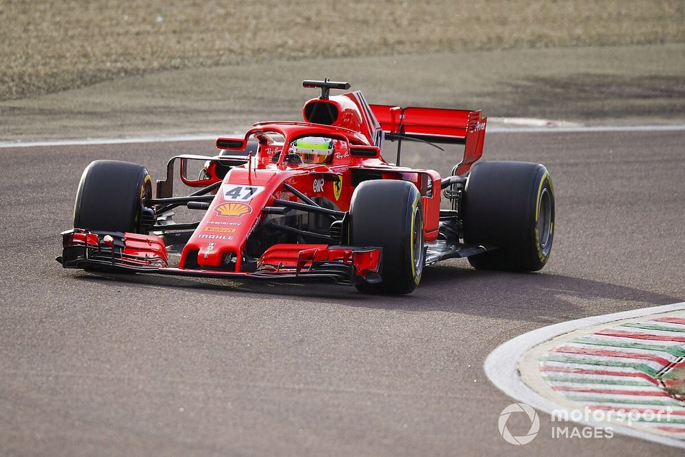 Mick Schumacher, Ferrari SF71H