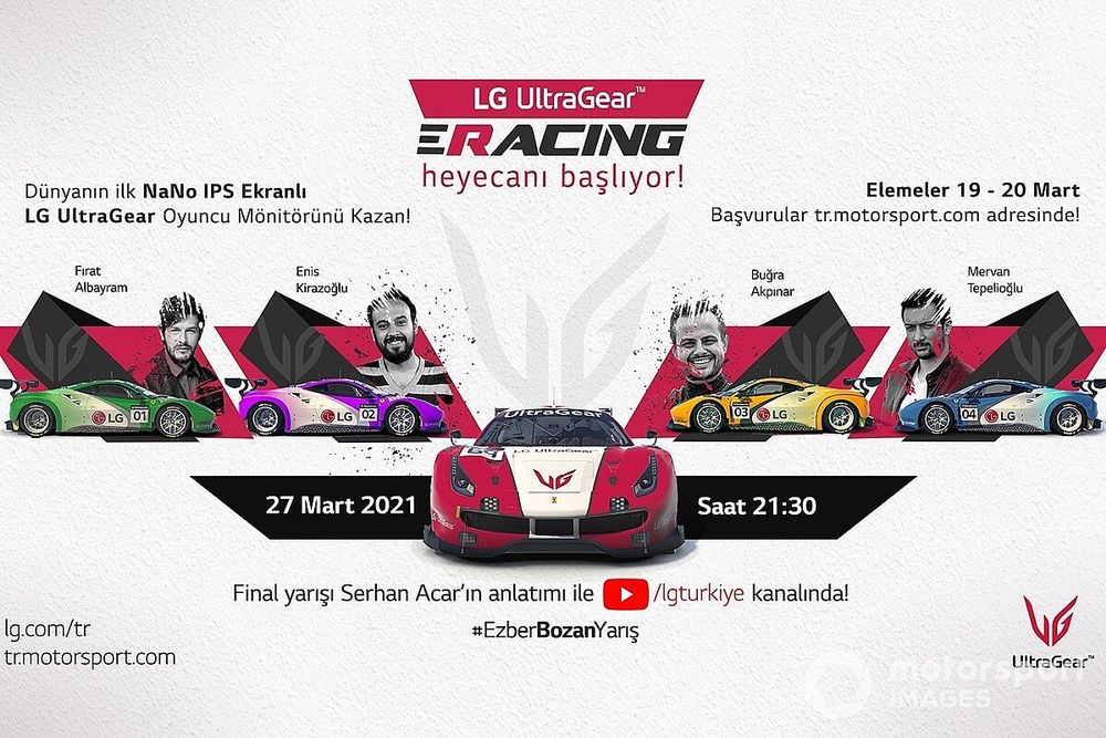 LG UltraGear eRacing elemeleri tamamlandı