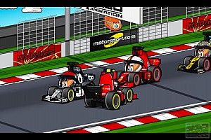 Vídeo: el GP de España de F1, con la visión de los Minis