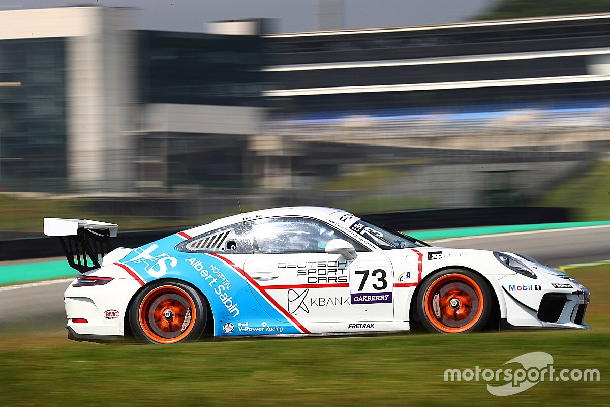 Porsche Cup: Enzo Elias supera Feldmann e vence corrida sob chuva em Interlagos na Carrera Cup