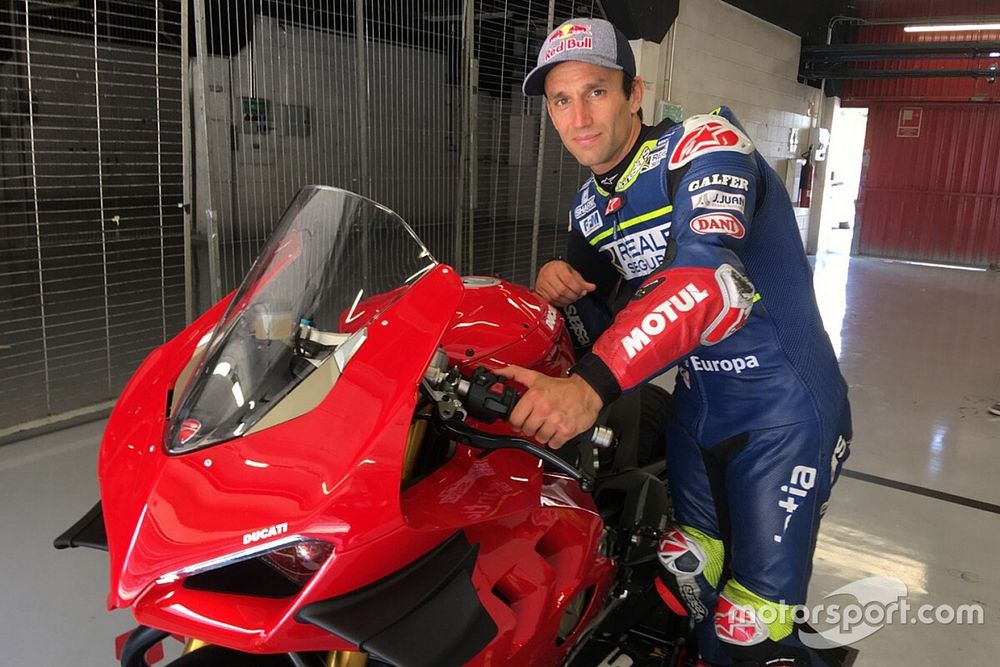 Johann Zarco, Avintia Racing, avec une Ducati Panigale V4
