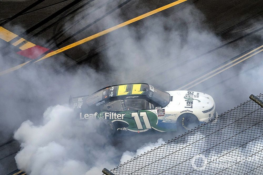 Race Winner Justin Haley, Kaulig Racing, Chevrolet Camaro