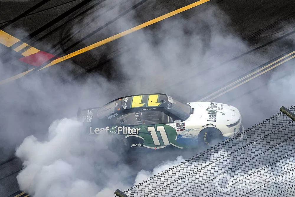 Race Winner Justin Haley, Kaulig Racing, Chevrolet Camaro