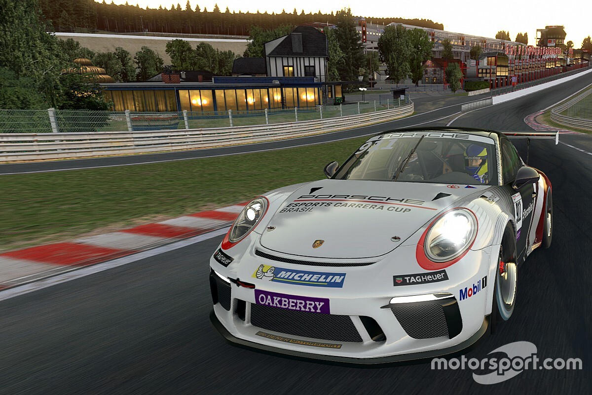 Veja como foi a etapa de Spa-Francorchamps da Porsche Esports Carrera Cup