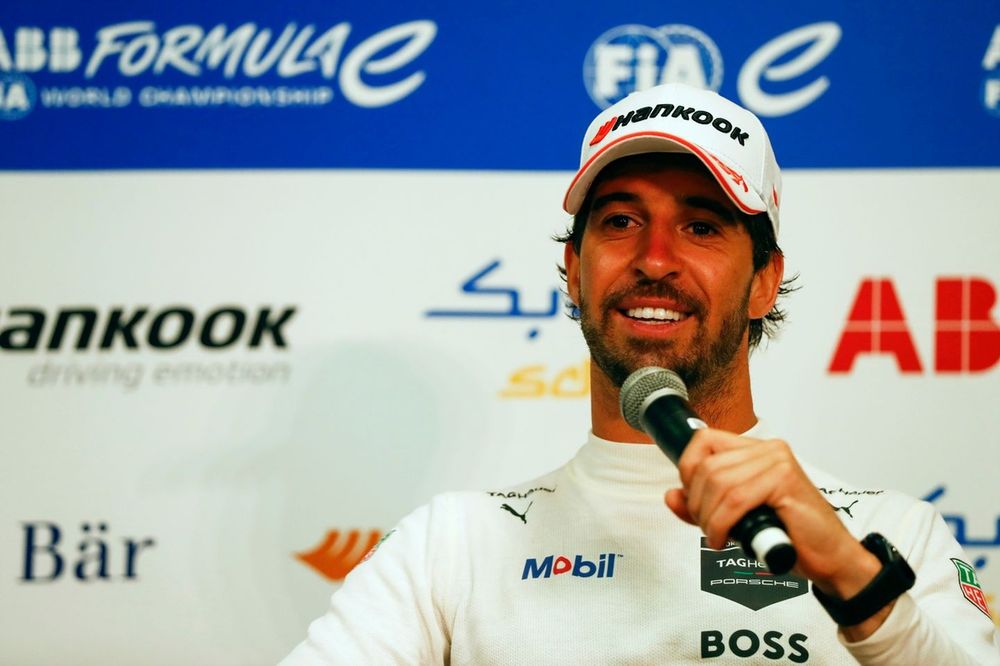 Antonio Felix da Costa, Porsche, 1st position, in the Press Conference