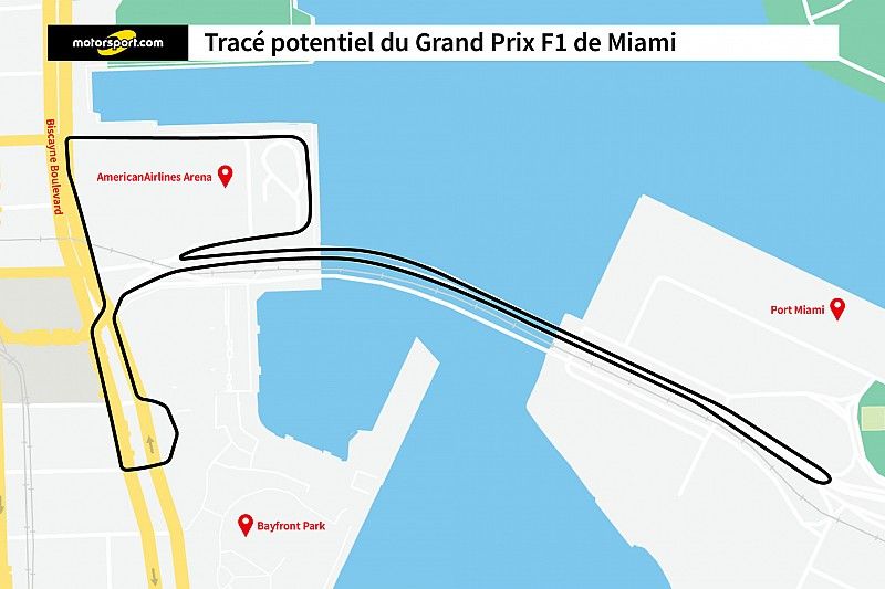 Un possible tracé du circuit de Miami révélé