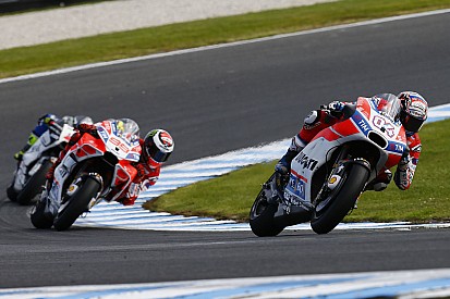 Ducati œuvre "sur chaque aspect" de sa moto, spécialement le châssis