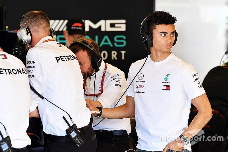 Pascal Wehrlein, dans le garage Mercedes