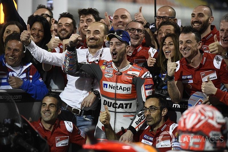 Ganador, Andrea Dovizioso, Ducati Team