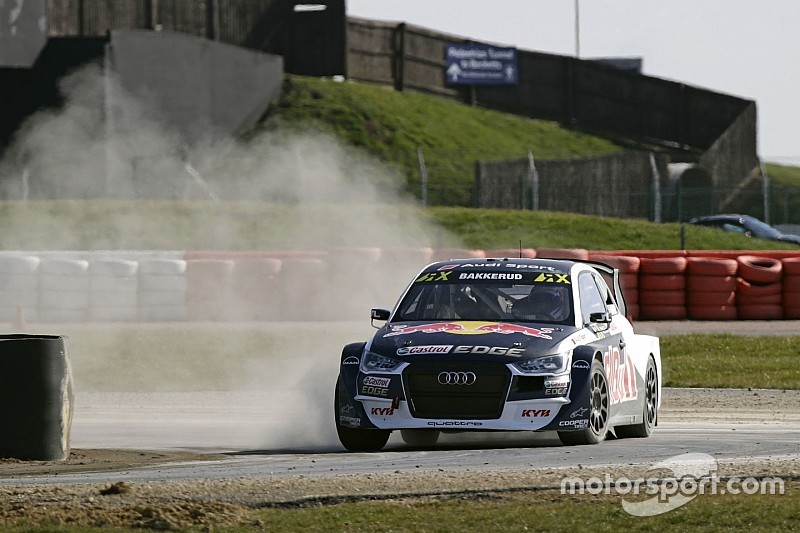 Ekstrom and EKS Audi quickest in Silverstone RX test