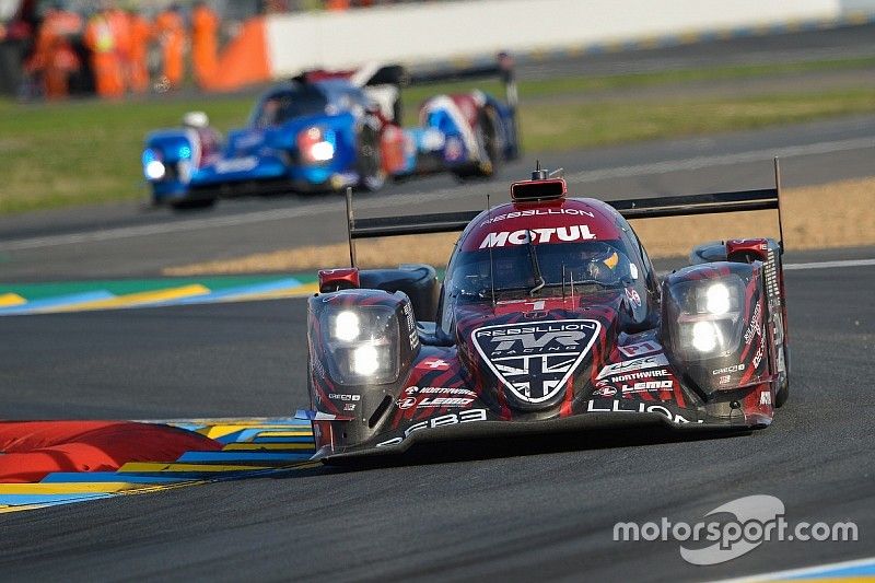 #1 Rebellion Racing Rebellion R-13: Andre Lotterer, Neel Jani, Bruno Senna