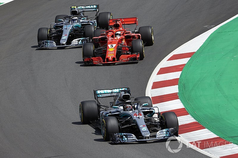 Barcelona: Warum Bottas den Start gegen Vettel verloren hat