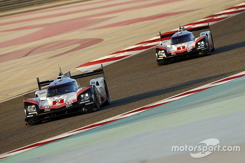 #2 Porsche Team Porsche 919 Hybrid: Timo Bernhard, Earl Bamber, Brendon Hartley, #1 Porsche Team Por