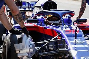 GALERI: Aksi Sean Gelael di tes F1 Hungaroring