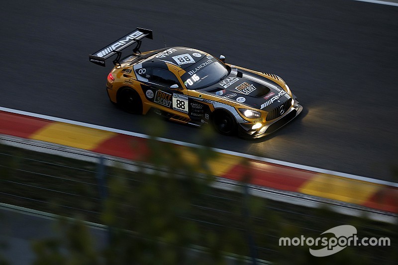 El Mercedes de Juncadella sigue 4º a 8 horas de acabar Spa