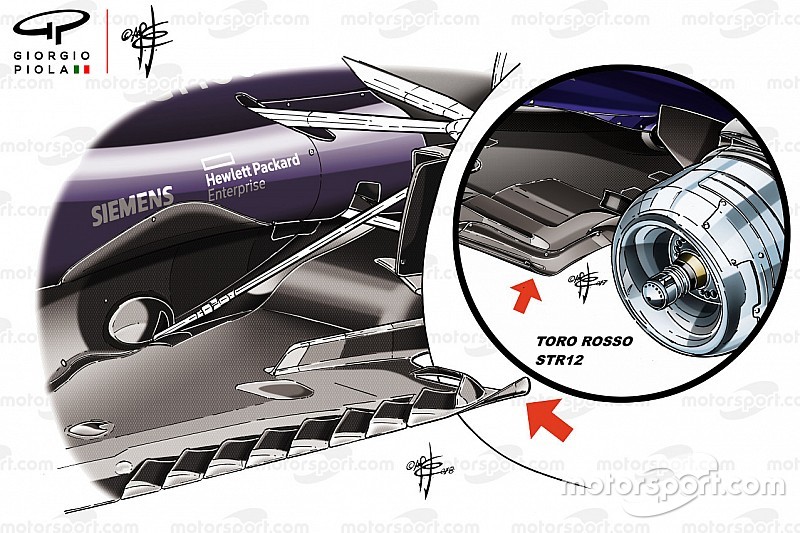Análisis técnico: los cambios fundamentales en el piso del Red Bull F1