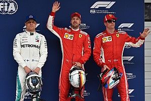 Vettel verslaat Raikkonen in strijd om pole, Verstappen vijfde